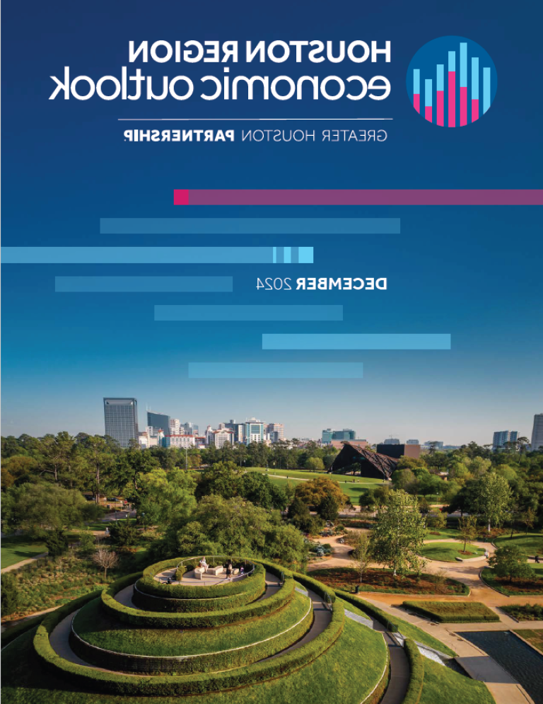 Publication cover for Houston Region Economic Outlook 2025